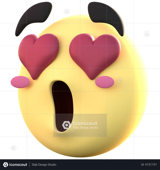 Amazed Emoji 3D Emoji