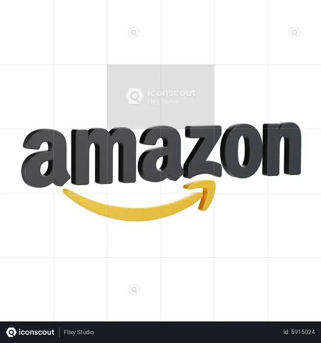 Amazon Logo  3D Icon