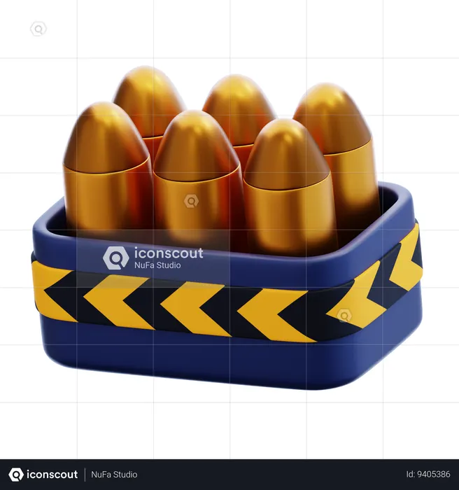 AMMO  3D Icon
