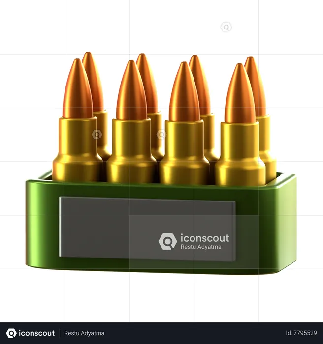 Ammunition  3D Icon