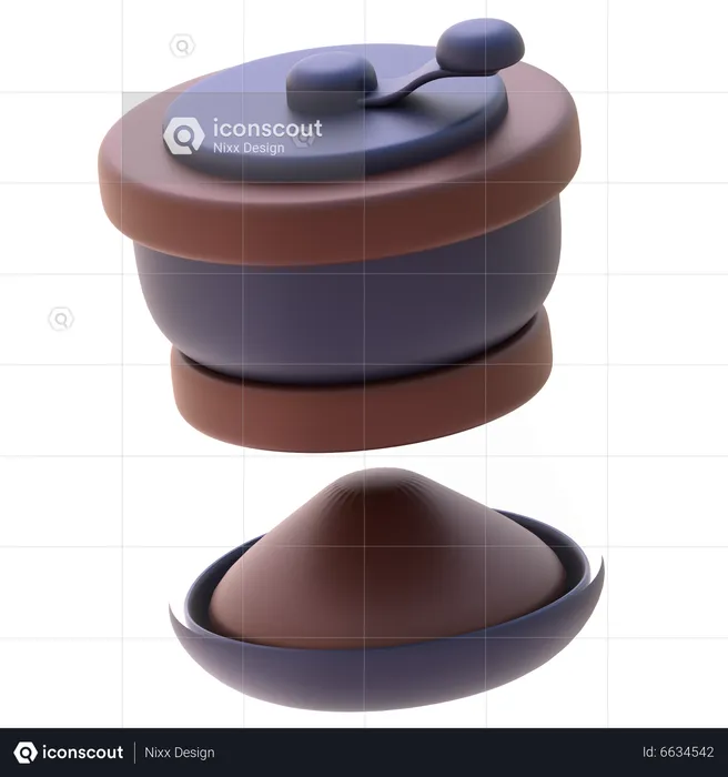 Amoladora manual  3D Icon