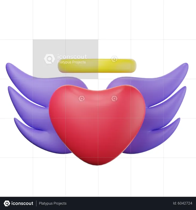 Anjo do amor  3D Icon