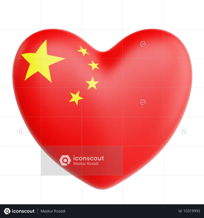 Amo china  3D Icon