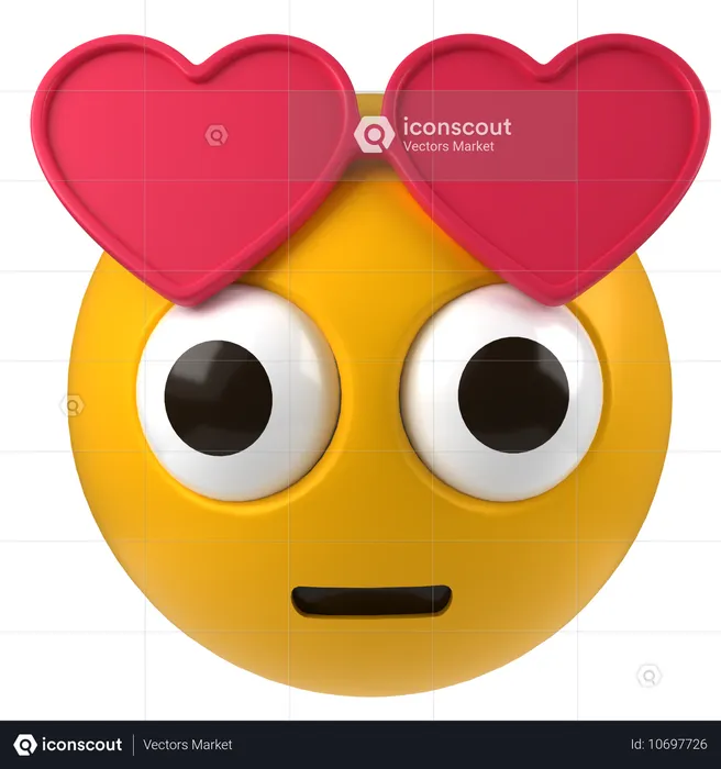 Emoji de amor  3D Icon