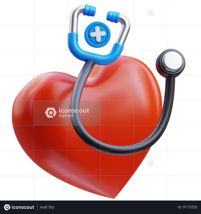 Amor_saúde  3D Icon