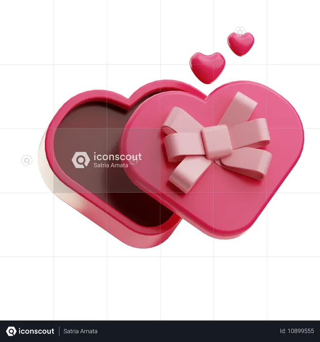 Cadeau d'amour  3D Icon