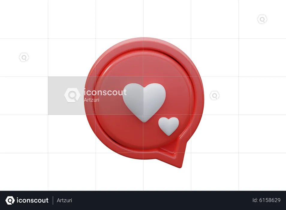 Discussion d'amour  3D Icon