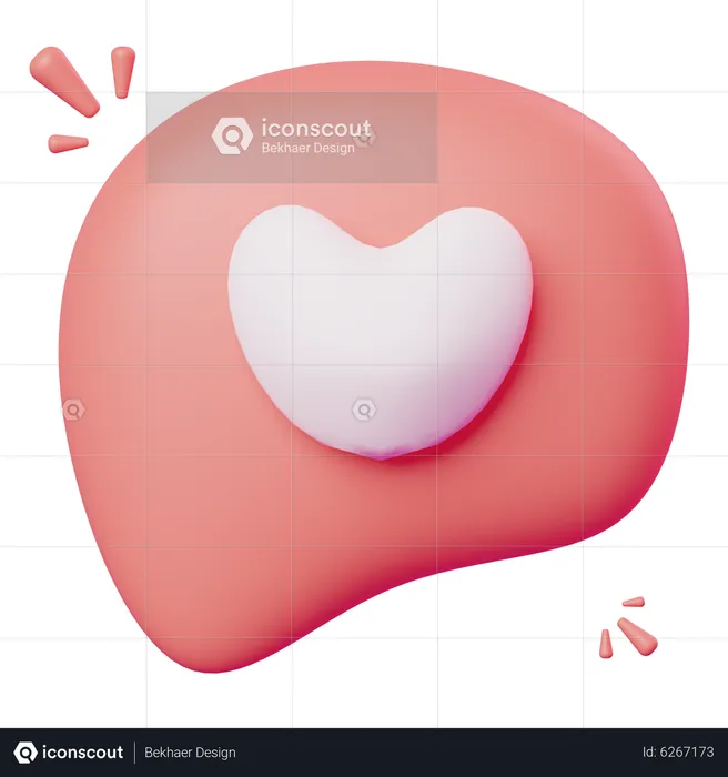 Discussion d'amour  3D Icon