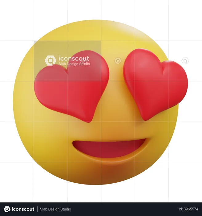 Amour Emoji Emoji 3D Icon