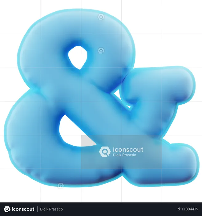 Ampersand  3D Icon