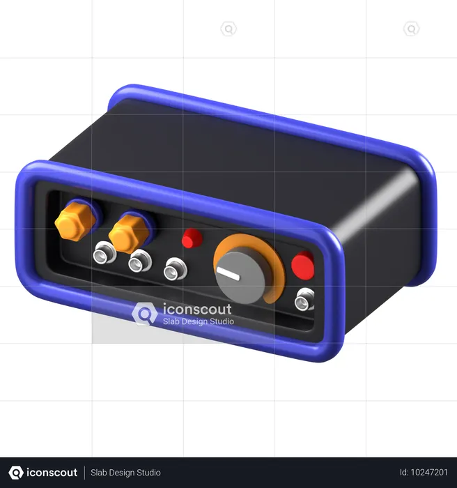 Amplificador  3D Icon