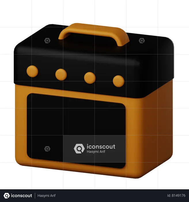 Amplifier  3D Icon
