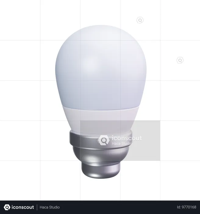 Ampoule électrique  3D Icon