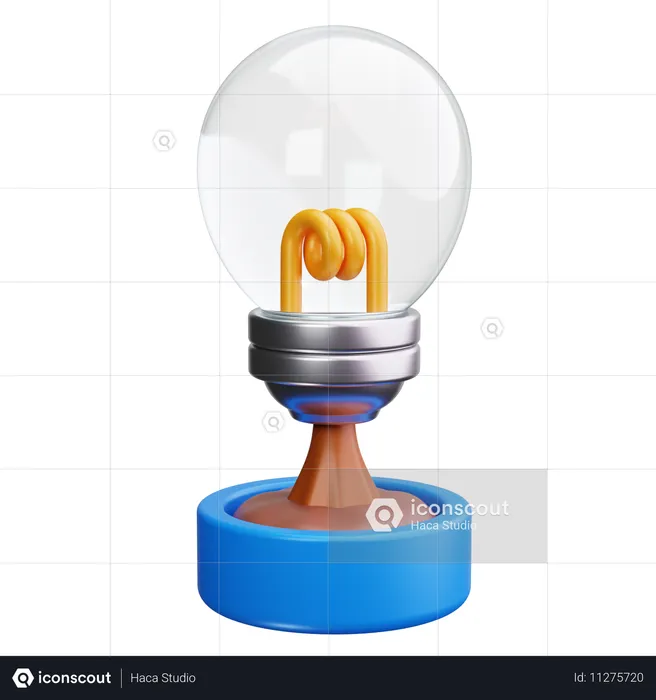 Énergie de l'ampoule  3D Icon