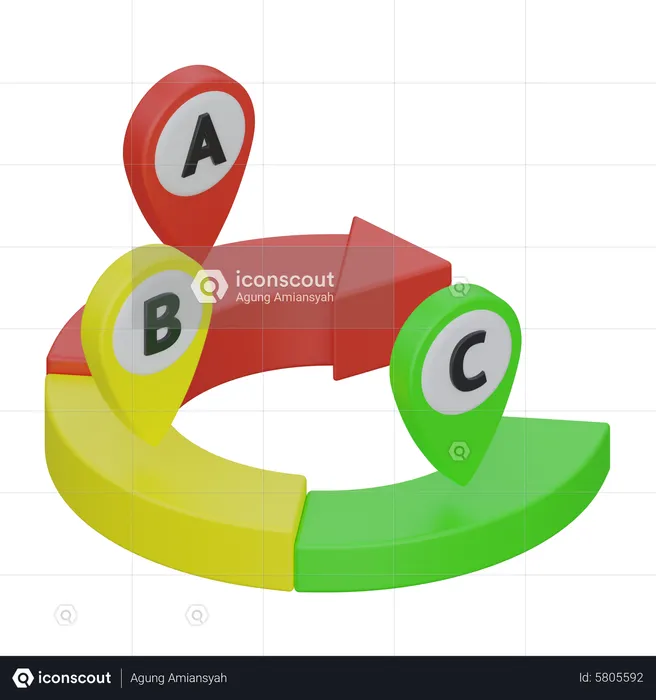 Análise de dados  3D Icon