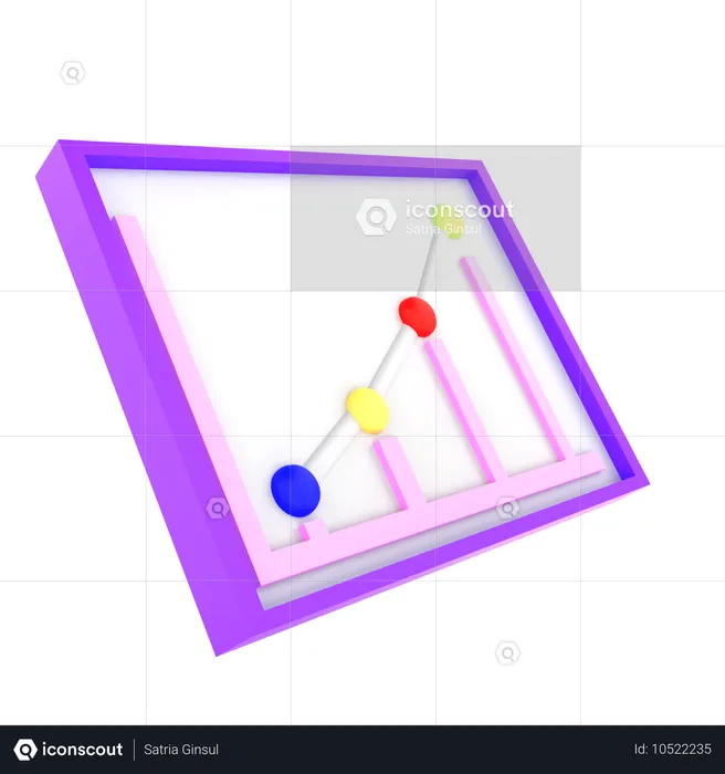 Análise de negócio  3D Icon