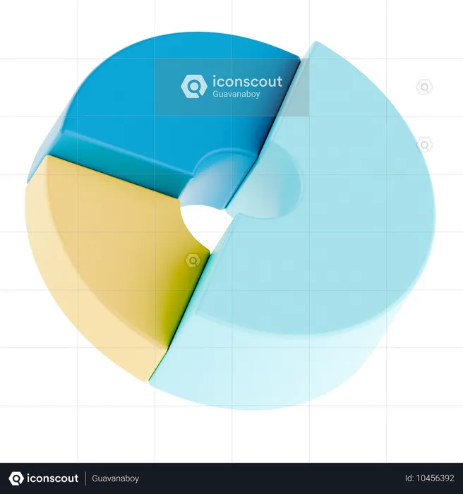 Análisis de Negocios  3D Icon