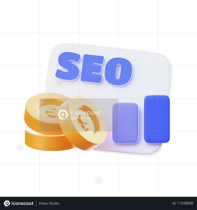 Análisis SEO  3D Icon