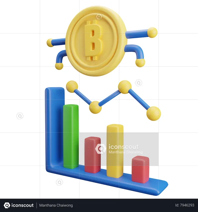 Analítico  3D Icon