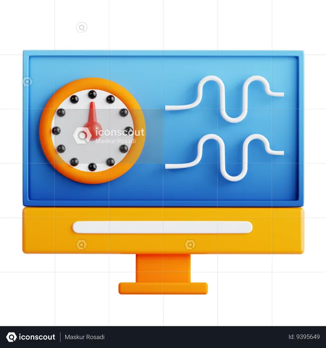 Analog Technology  3D Icon