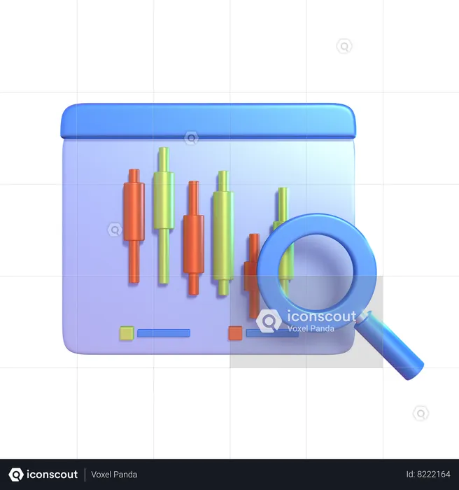 Analyse en chandelier  3D Icon