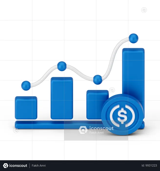 Analyse de la croissance  3D Icon