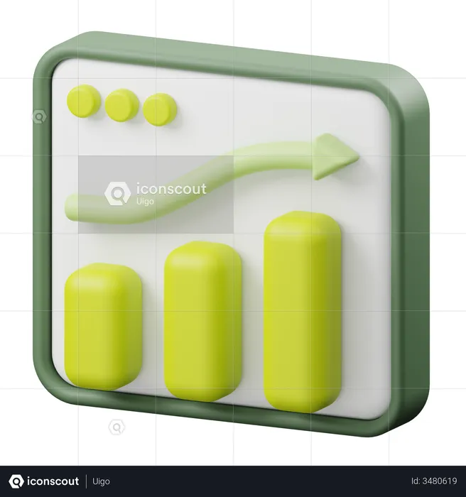 Analyse de la croissance  3D Illustration