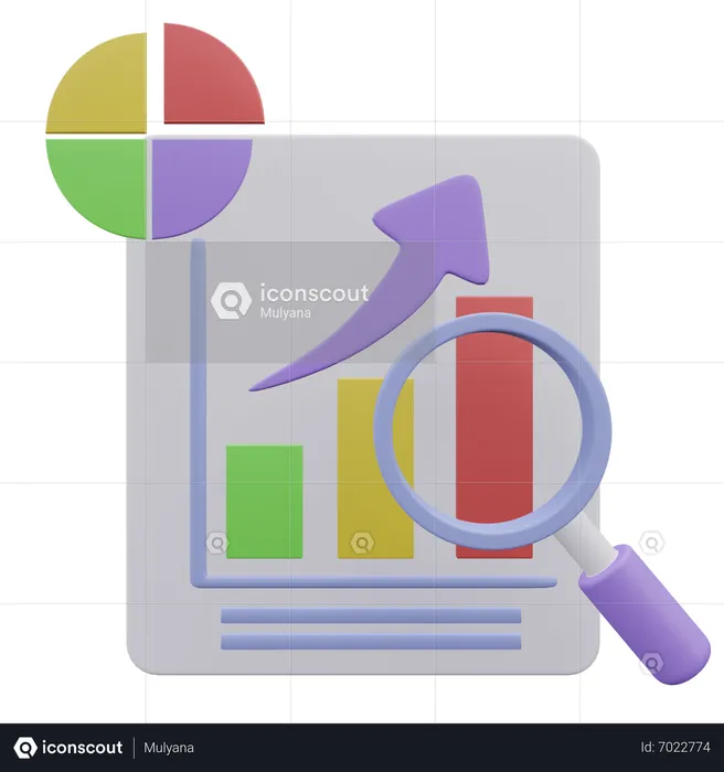 Analyse de la croissance  3D Icon