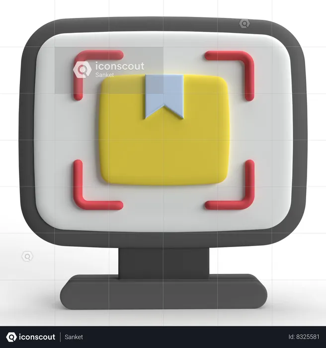 Numérisation de colis  3D Icon