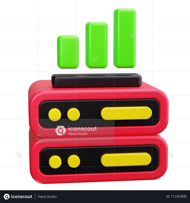 Analyse du serveur  3D Icon