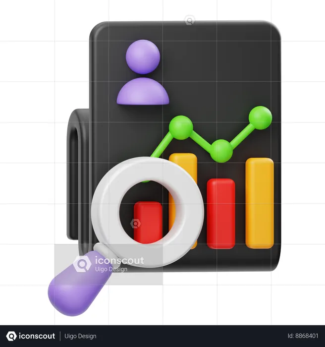 Analyse marketing  3D Icon