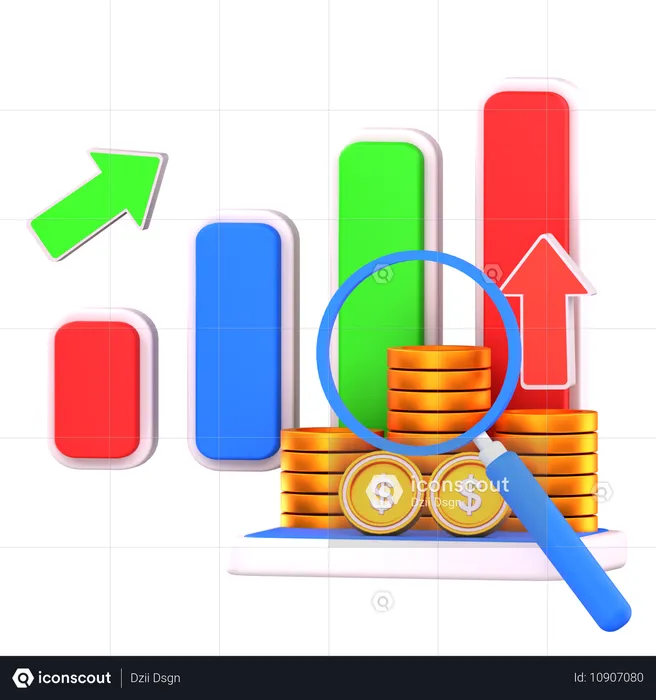 Analyse marketing  3D Icon