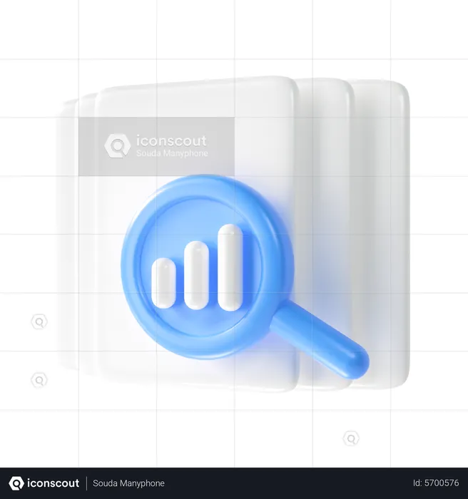 Analysebericht  3D Icon