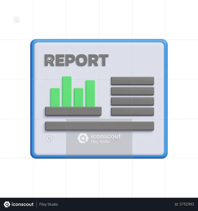 Analysebericht  3D Icon