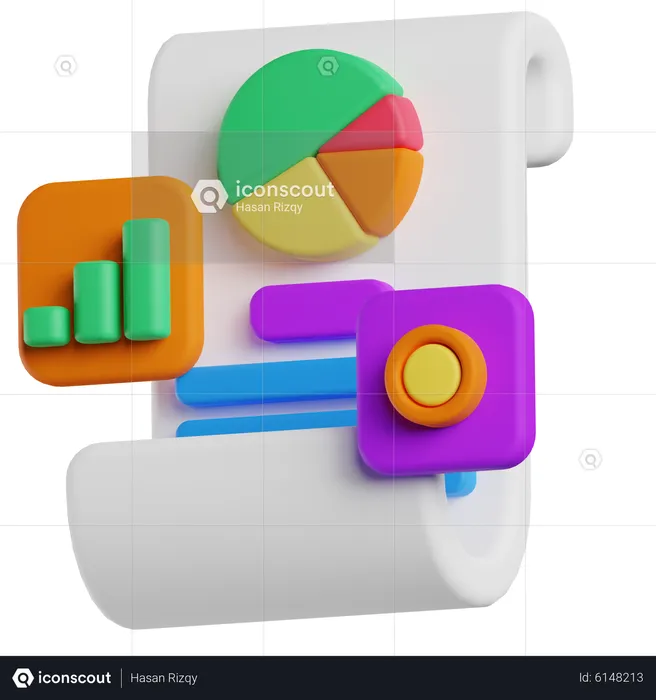 Analysebericht  3D Icon