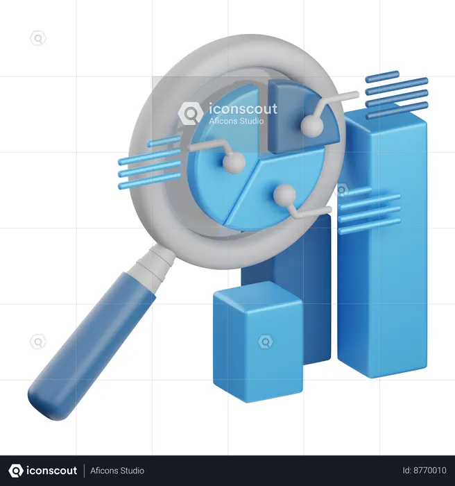 Analytique  3D Icon