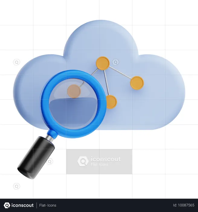 Analyseur de réseau  3D Icon