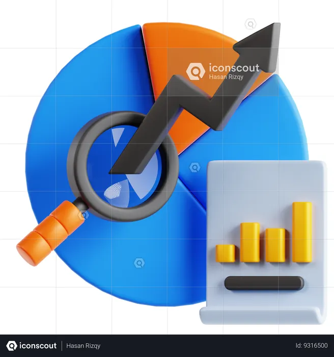 Analysis  3D Icon