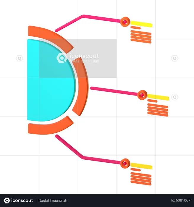 Analysis Chart  3D Icon