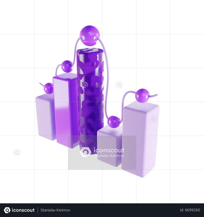 Analysis Chart  3D Icon