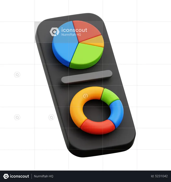 Analysis Chart  3D Icon