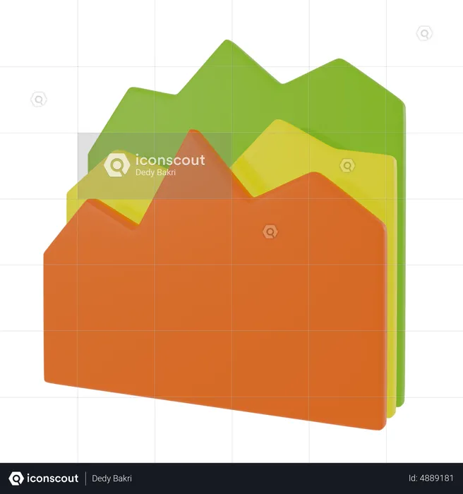 Analysis Chart  3D Icon