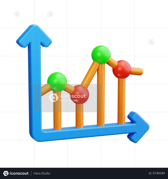 Analysis Chart  3D Icon