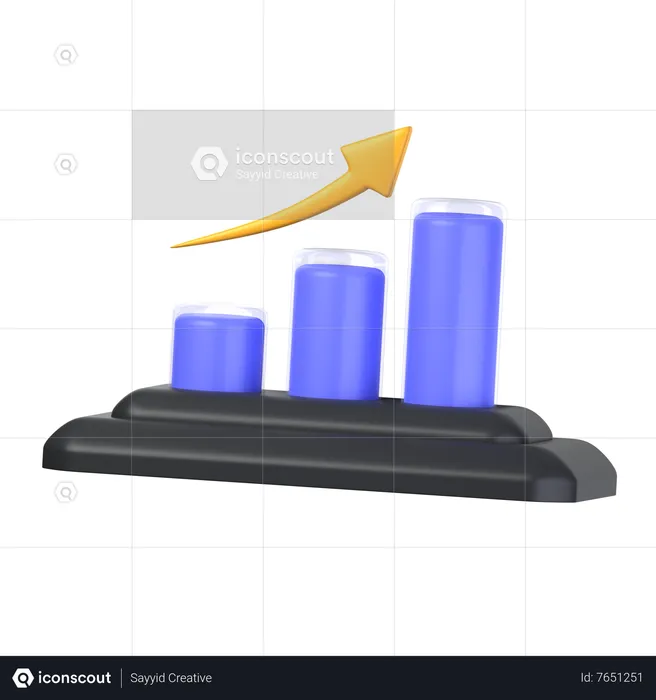 Analysis Chart  3D Icon