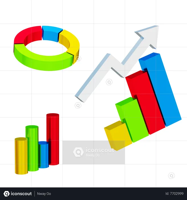 Analysis Chart  3D Icon