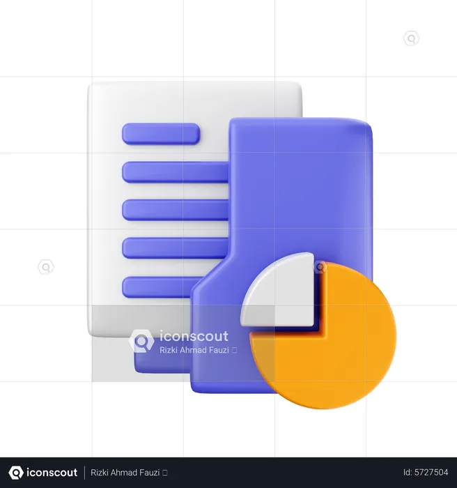 Analysis Folder  3D Icon