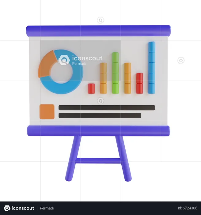 Analysis Presentation  3D Icon