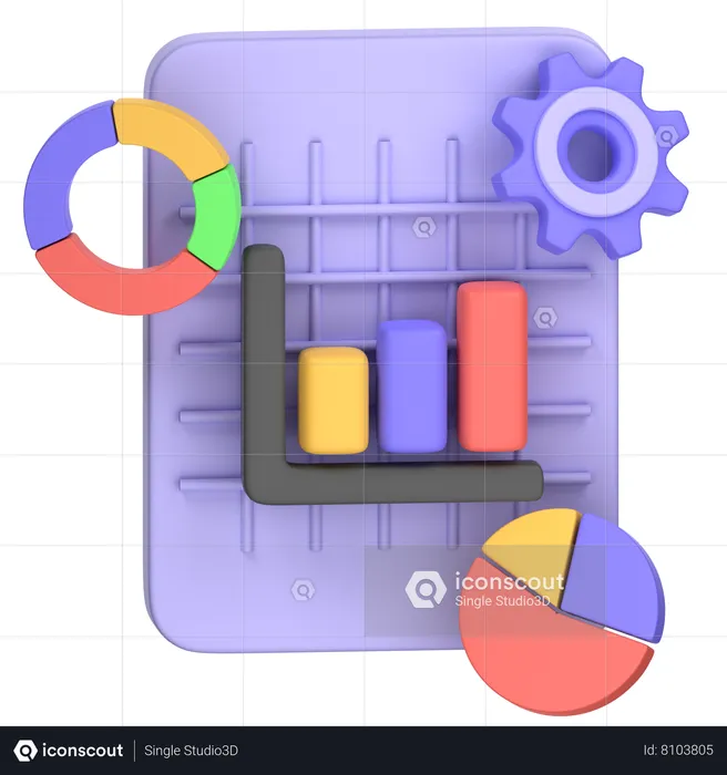 Analyste d'affaires  3D Icon