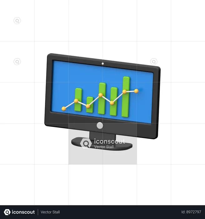 Analytics  3D Icon