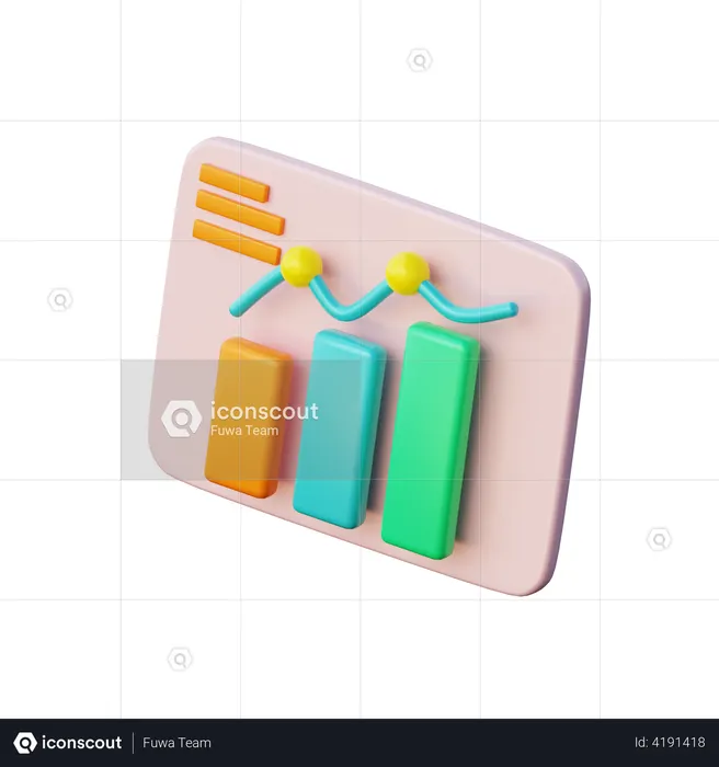 Analytics  3D Icon
